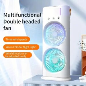 Double Cooler Portable Fan